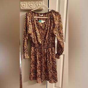 Heatherly Floral Print Dress NWT - SZ M